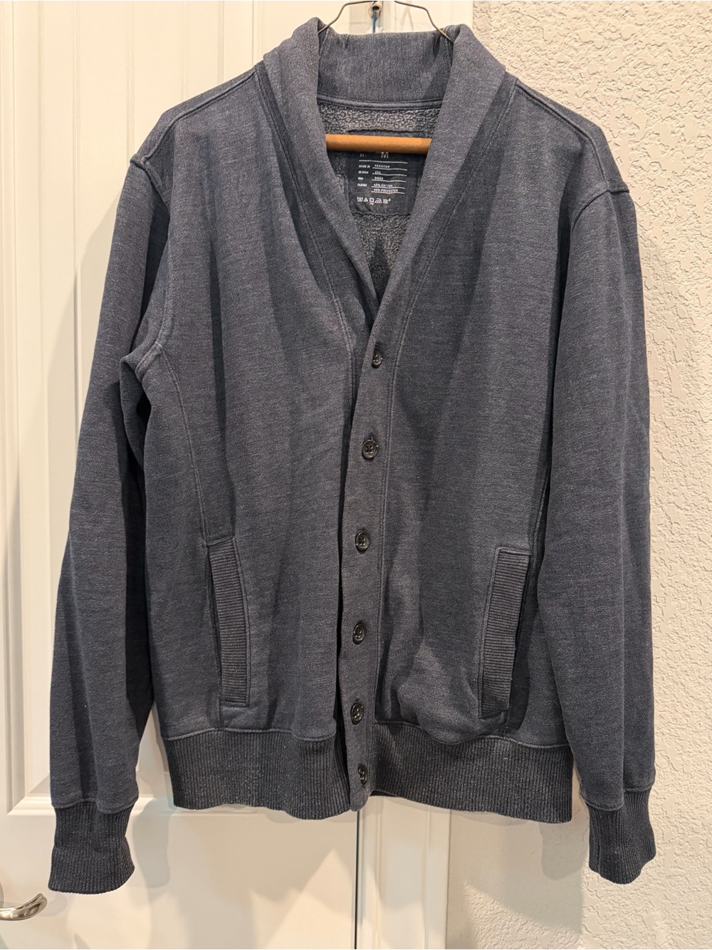 GAP women’s  Shawl Collar Cardigan - Blue